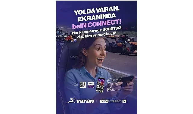 Digiturk ve Varan Turizm’den Stratejik İş Birliği beIN CONNECT Artık Varan Turizm Otobüslerinde!