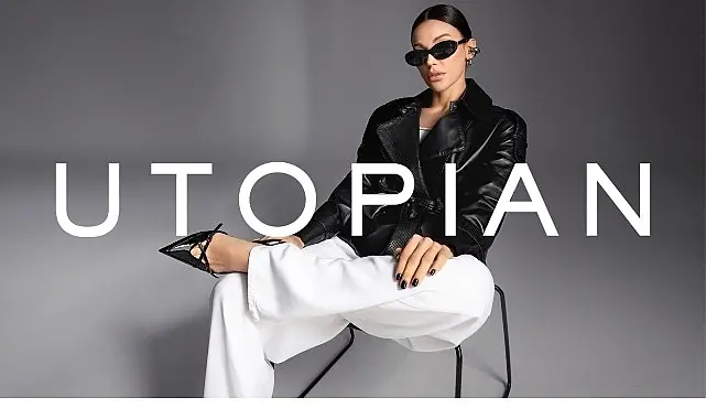 Utopian ile Zamansız Şıklığın Yeni Tanımı Tuvana Türkay, Utopian’ın İlham Veren Stil Dünyasının Yüzü Oldu.