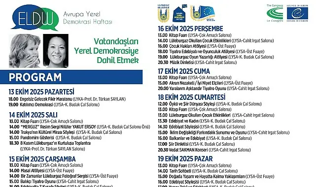 Avrupa Yerel Demokrasi Haftası etkinlikleri başlıyor