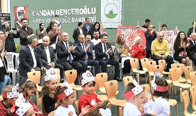 Osmangazi Belediyesi’nin Kreşlerinde Cumhuriyet Coşkusu