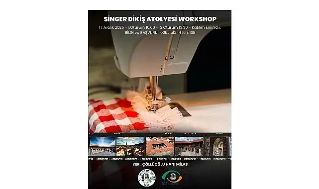 Milas Belediyesi’nden Üretici Kadınlar İçin Dikiş Atölyesi Etkinliği