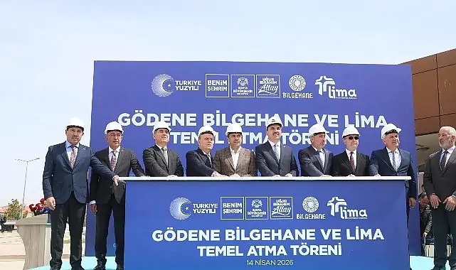 Konya Büyükşehir’in Gödene’ye Kazandıracağı Bilgehane, LİMA ve Kütüphane Binasının Temeli Atıldı
